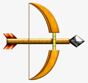 Albw Bow And Arrow By Blueamnesiac On Clipart Library - Bow And Arrow Png #2612684