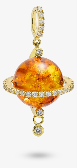 Sparkling Star - Amber With Gold Jewelry #2612951