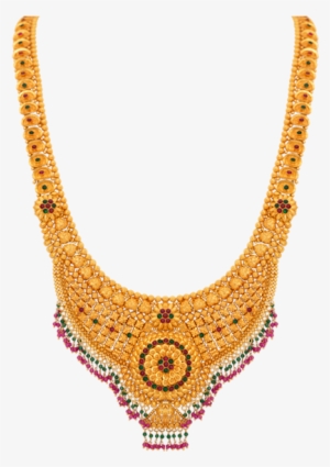 Best Long Chain Design Ideas - Jewellery Haram Png #2614682