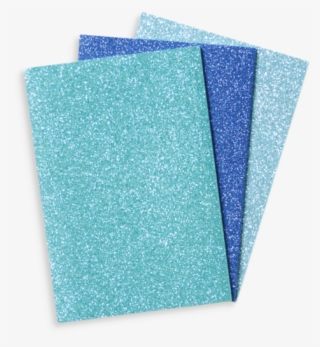 Blue Glitter Notebook #2614835