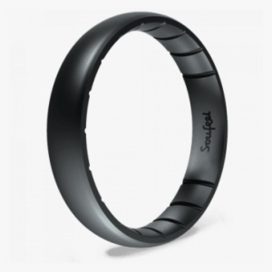 Soufeel Unisex Black Legends Silicone Ring - Protection Ring Mft #2615291