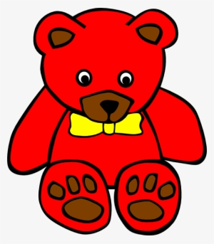 Valentine's Day Teddy Bear - Teddy Bear For Coloring #2615750