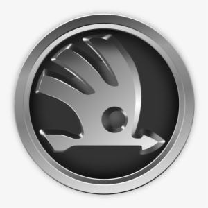 Skoda Logo 2012 - Skoda Silver Logo Png #2616186