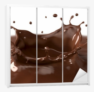 Hot Chocolate Splash, Isolated On White Background - Chocolate Splash Background #2616387