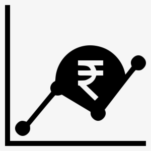 Graph Money Indian Rupee Business Growth Chart Svg - Business #2616931