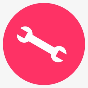 Add Ons - Spanner In Circle Symbol #2617603