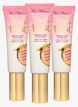 Peach Perfect Foundation Liquid Matte Foundation Too - Too Faced Perfect Peach Foundation Png #2617949