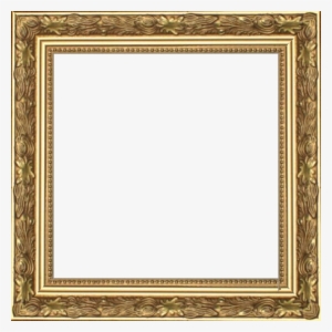 Wedding Golden Border Png Gold Frame Png Posted By - 20 X 30 Frame Gold #2618174