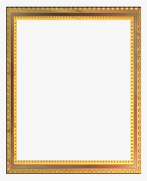 Wedding Golden Border Png - Psd #2618331