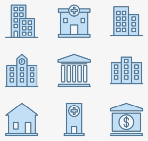 677 Building Icon Packs - Vector Graphics #2618662