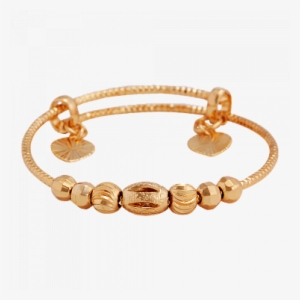 Rk Fashion 18k Gold Plated Baby Kada, Rk149 Only For - Gold #2619044