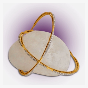 Diamond Studded Trendy Bangles - Bangle #2619260