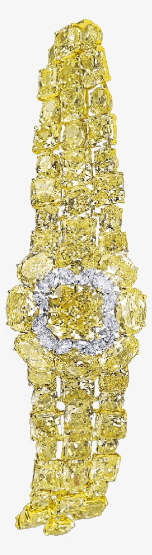 Fancy Yellow Diamond Bracelet - Fancy Color Diamond Bracelet #2619336