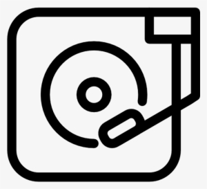 Vinyl Record Player Free Vector Icons Designed By Pavel - Vinyl Record Logo #2620481