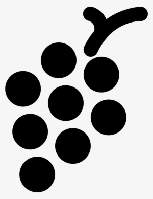 It's An Icon Of A Bunch Of Grapes With A Short Stem - Grapes Icon #2620564