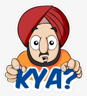 'sarcastic Sardarji' Sticker Pack - Download Hike Stickers Pack #2621106