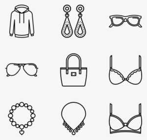 Linear Detailed Clothes - Wedding Icon Transparent Background #2621747