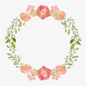 Practical Wedding Decoration Garland Png Free Buckle - Personalised Watercolor Floral Wreath Wedding Tote #2622121