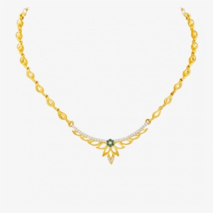 Gold Necklace Designs In 15 Grams Indian Gold Jewellery - Necklace #2622352