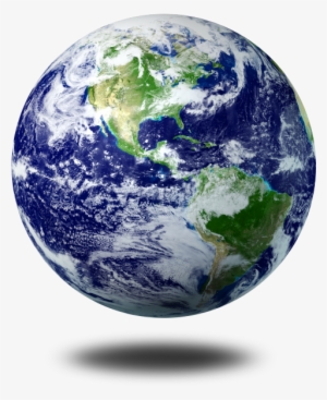 Floating Globe Of The Planet Earth, In This Case Representing - Clean Earth #2623299