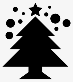 Christmas Tree Comments - Christmas Tree With Star Stencil #2623327