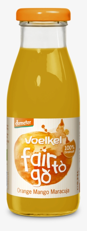 Voe Fairtogo Orangemangomaracuja - Voelkel Bio Orange, Mango And Passion Fruit Juice 250 #2623534