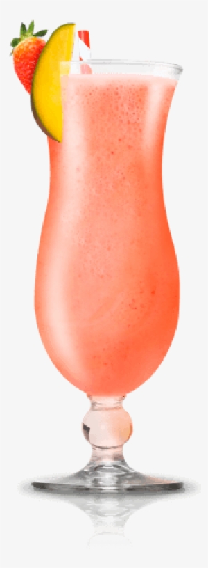 Strawberry Mango Spring Smoothie - Gouda Select Long Handle Drink Spoons 6 Pcs Latte Tea #2623599