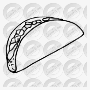 Taco Clipart Happy Birthday - Taco #2623760