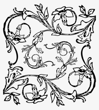 Floral Decoration Clipart Png #2623846
