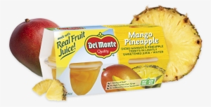 Mango Pineapple, Fruit Cup® Snacks - Del Monte Mandarin Oranges In Light Syrup 4-4 Oz. Cup #2624116