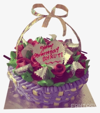 Flower Basket Cake - Cake #2624401