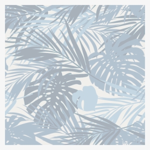 Leaf Pattern - Blue Indigo Camouflage 18-inch Canvas Wall Art Multi #2625276