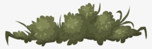 Bush Nature Green Leaves Outdoor Environme - Semak Semak Vector Png #2625531