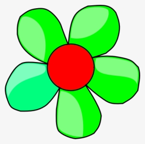 Green Flower Clip Art At Clker Com - Flowers Green Clipart #2625695