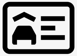 Carte D'assurance Automobile Icon - Web Browser #2625791