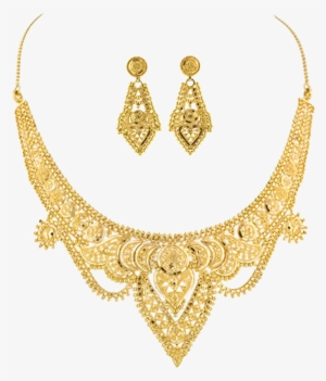 Read More - Golden Jewellery In Ladies Png #2625901