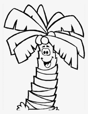 Drawing Coconut Tree 20 - Worksheet For Tall And Short #2626220