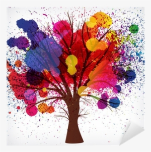 Abstract Background, Tree With Branches Made Of Watercolor - Women In Late Life By Martha B. Holstein #2626376