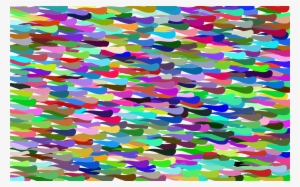 Big Image - Trendy Bunter Abstrakter Hintergrund Große Wanduhr #2626379