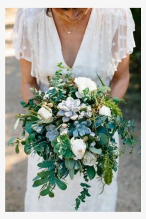 Woodsy Wonder Bouquet - Greenery Wedding Bouquets #2626411