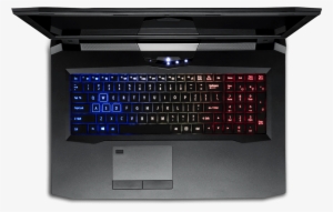 Stratos-17 Keyboard View - Sager Np9172 17.3 Fhd Ips G-sync Vr Ready Gaming Laptop #2626592
