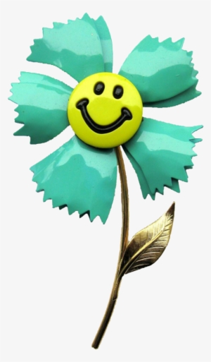 Smileys Clipart Sunflower - Flower With Smiley Face #2626963