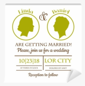 Wedding Invitation Card - Bride & Groom Direct #2626989