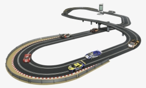 Digital Scalextric Circuit Transparent Background - James Bond Scalextric Set #2626990