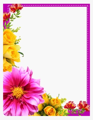 Shapes - Greeting Card Design With Flowers #2627287
