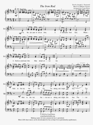 Sheet Music Picture - Iron Rod Song #2627948