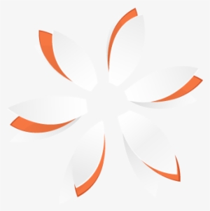 Vector Logo Paper Flower Logo Template - Flower Logo Vector Png #2628239