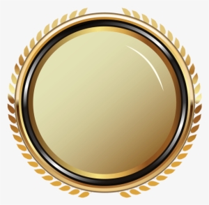 Gold - Badge Png #2628943