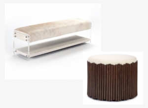 Bench - Belle And June Designer Acrylic Bench #2629264