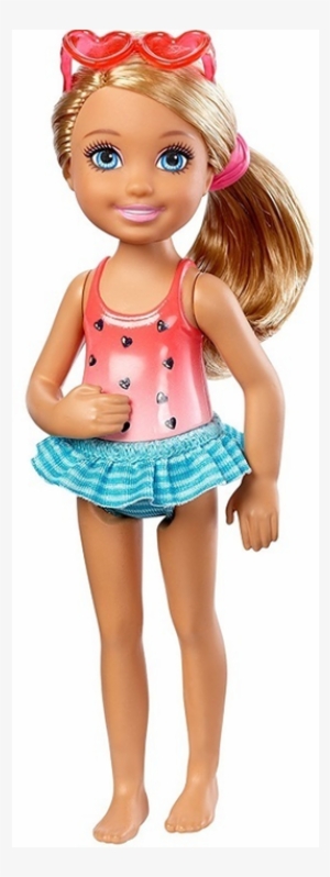 Barbie Club Chelsea Beach Doll - Barbie Club Chelsea Doll, Multi Color #2629292